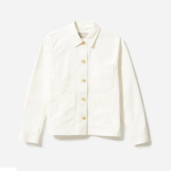 Everlane Jackets & Blazers - Everlane Chore Jacket Bone
